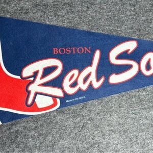 MLB Boston Red Sox Blue and Red Pennant 2013
